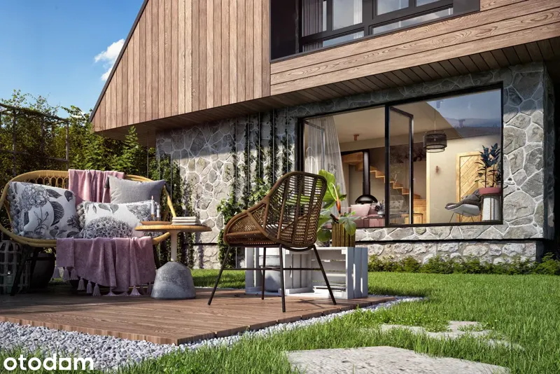 Osada nad Czorsztynem — detal architektury
